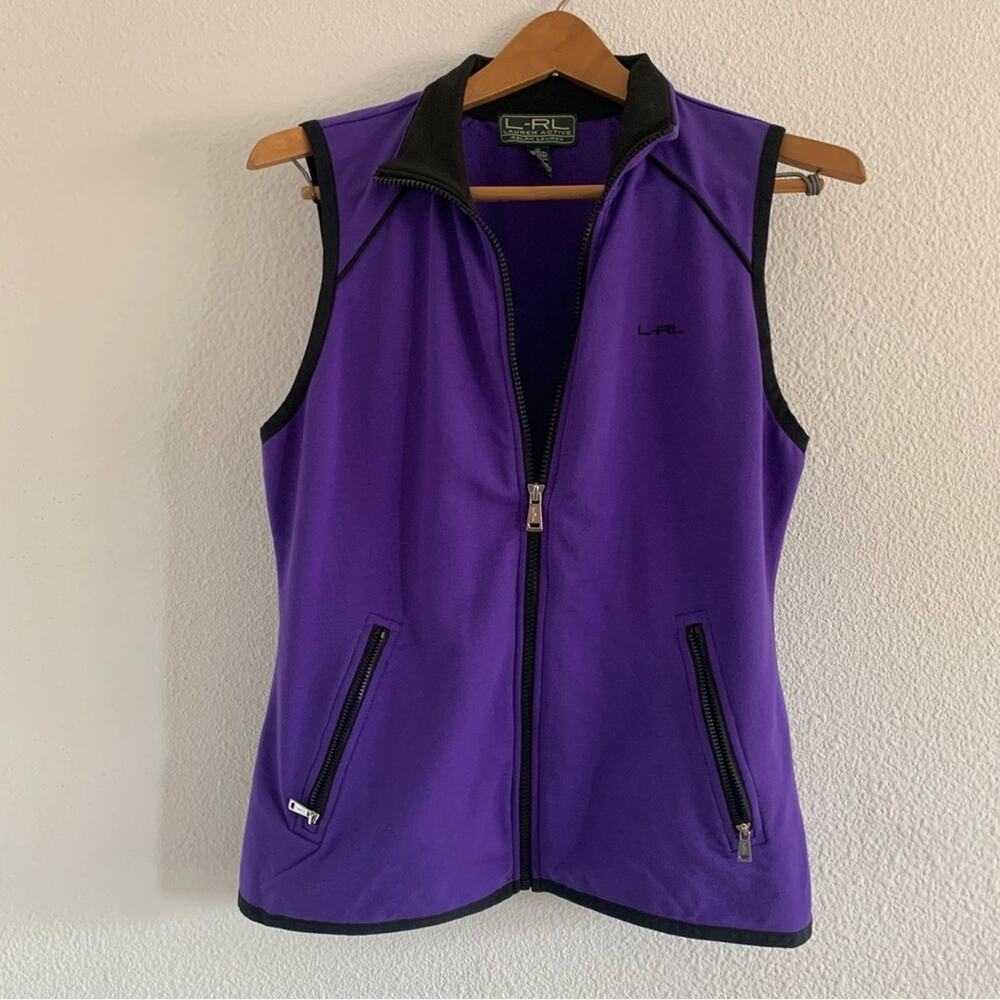 Lauren Ralph Lauren Active Zip Down Vest Jacket
